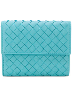 small continental intrecciato wallet Bottega Veneta