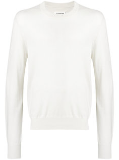свитер с заплатками на локтях  Maison Margiela