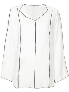 блузка с контрастной окантовкой Astraet