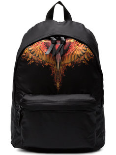 рюкзак с принтом Flame Wing Marcelo Burlon County Of Milan