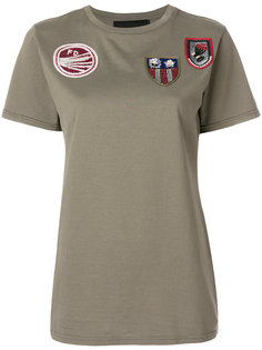 multi-patch T-shirt Mr &amp; Mrs Italy
