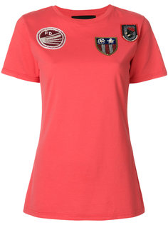 multi-patch T-shirt Mr &amp; Mrs Italy