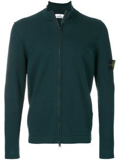 куртка на молнии с нашивкой логотипа Stone Island