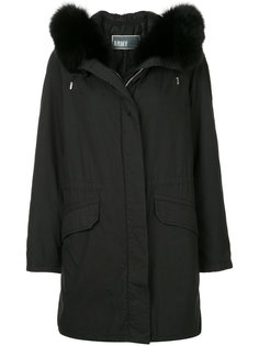 light hooded parka Army Yves Salomon