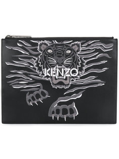 клатч с вышивкой Kenzo