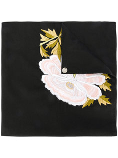 платок с вышивкой Ann Demeulemeester
