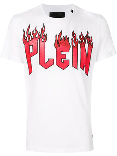 Plein In Flames T-shirt Philipp Plein