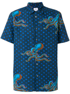 рубашка Octopus с принтом и короткими рукавами Ps By Paul Smith