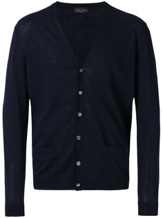 v-neck cardigan Roberto Collina