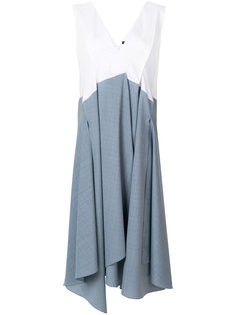 свободное платье асимметричного кроя Jil Sander Navy