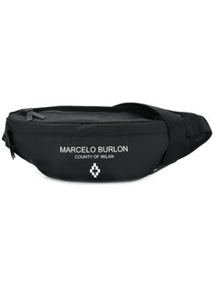 поясная сумка с логотипом Marcelo Burlon County Of Milan
