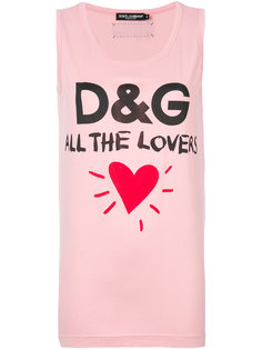 футболка All the Lovers Dolce &amp; Gabbana