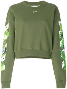 толстовка с растительным принтом Off-White