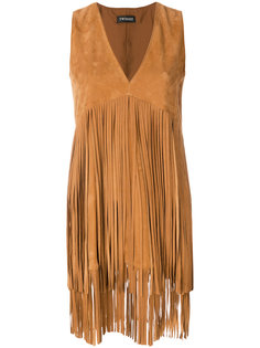 V-neck fringe dress Twin-Set
