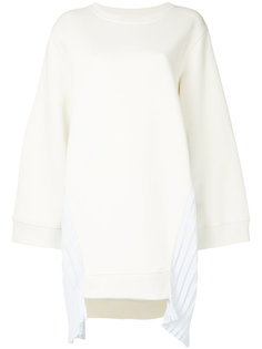 платье с плиссировкой Mm6 Maison Margiela