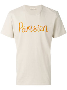 футболка Parisien Maison Kitsuné