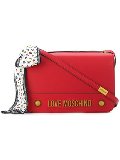сумка на плечо с логотипом Love Moschino