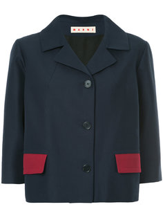 sheen single breasted blazer Marni