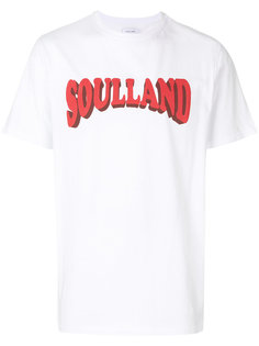 футболка с принтом логотипа Soulland