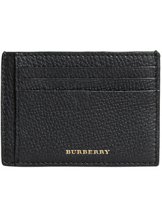 визитница в клетку с зажимом для денег Burberry