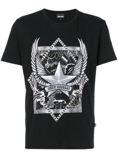 футболка с принтом Just Cavalli