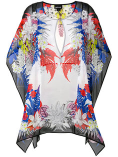 платье мини с принтом  Just Cavalli