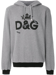 толстовка с принтом-логотипом  Dolce &amp; Gabbana