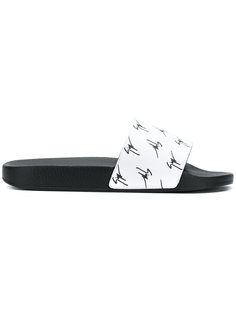 шлепанцы Signature Giuseppe Zanotti Design
