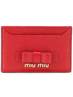 визитница с бантом Miu Miu