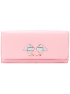 кошелек с бантом Miu Miu