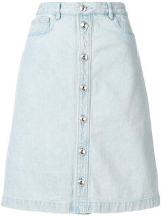 denim button skirt A.P.C.