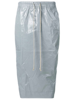 creased fitted skirt Rick Owens DRKSHDW