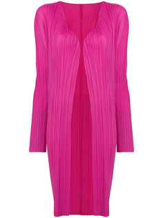 приталенное пальто-кардиган  Pleats Please By Issey Miyake