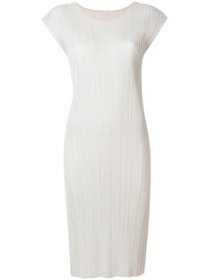 приталенное платье-миди Pleats Please By Issey Miyake