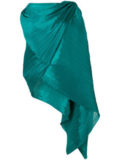 кейп с драпировкой  Pleats Please By Issey Miyake