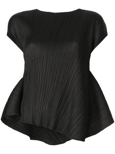 расклешенный плиссированный топ Pleats Please By Issey Miyake