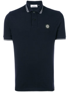 футболка-поло с вышивкой логотипа Stone Island