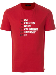 slogan T-shirt Neil Barrett