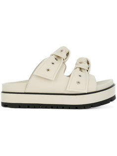 eyelet bow sandals Alexander McQueen