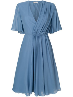 плиссированное платье  Lanvin