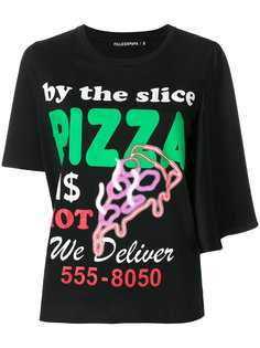 футболка с принтом Pizza Filles A Papa