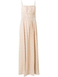 платье макси с узором шеврон M Missoni