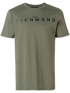 футболка с логотипом John Richmond