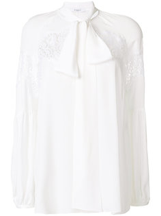 блузка с завязкой на бант Givenchy