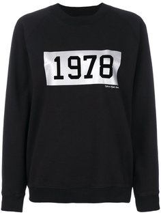 1978 print sweater Calvin Klein Jeans