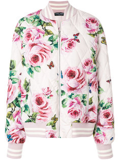 куртка-бомбер с принтом  Dolce &amp; Gabbana