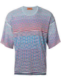 футболка с полосатым принтом Missoni