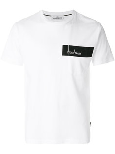 logo panel T-shirt Stone Island