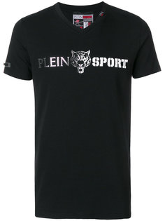футболка с принтом-логотипом Plein Sport