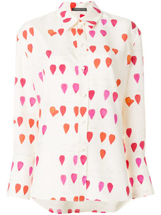 petal print blouse Alexander McQueen